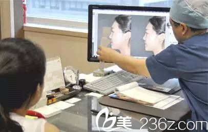 魏亨坤院長為患者面診術(shù)后假想圖