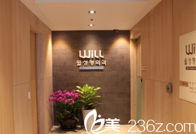 韓國(guó)will醫(yī)院大廳一角