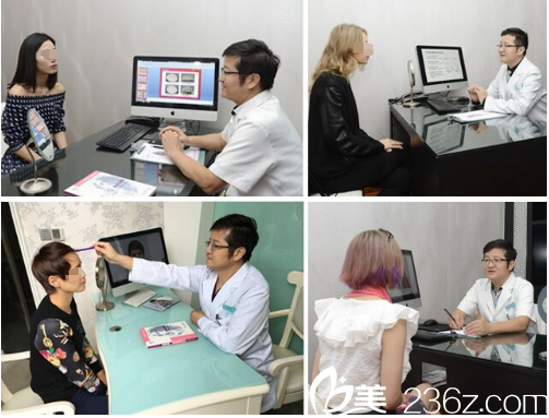 面診過程中的楊永成醫(yī)生 面診過程中的楊永成醫(yī)生