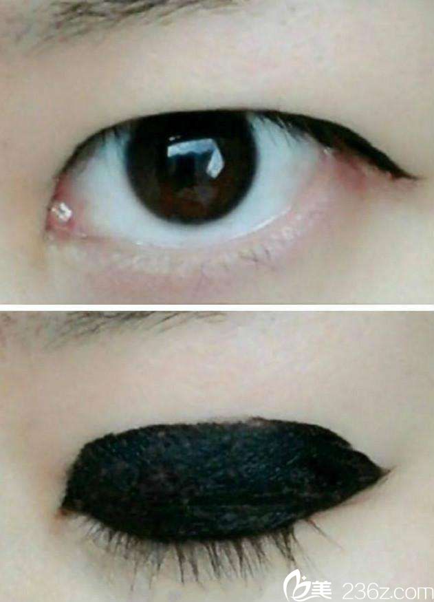 單眼皮上妝煩惱