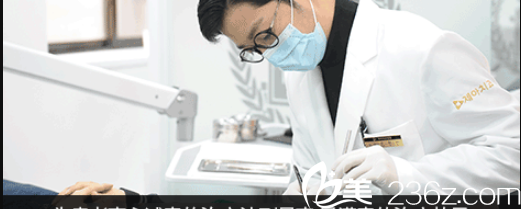 韓國齊娥牙科姜永浩院長手術(shù)過程