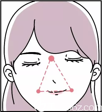 面部危險(xiǎn)三角區(qū)不能擠痘