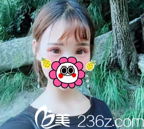 在重慶新銅雀臺術后1周效果