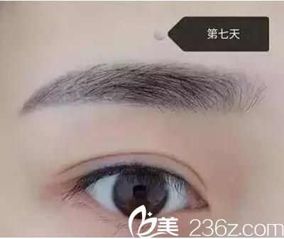 一妹紙?jiān)谑甙茬鲀赫吾t(yī)院紋眉+紋眼線的全程記錄 7天即可蛻變