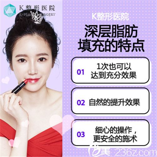 韓國K整形醫(yī)院深層脂肪填充