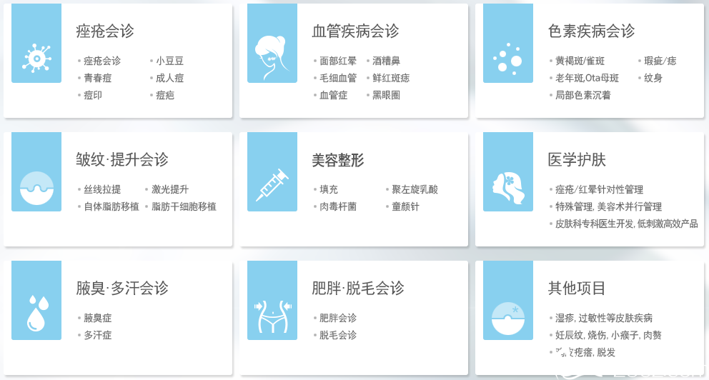 診療項(xiàng)目 診療項(xiàng)目