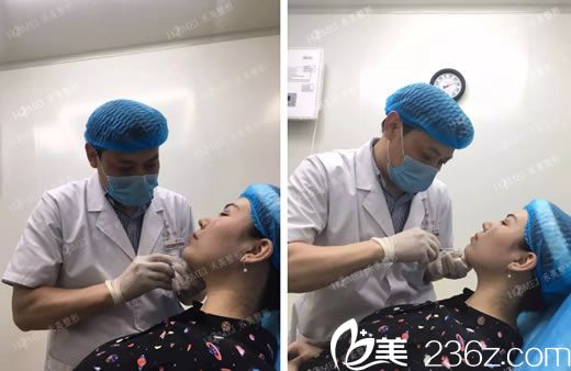 嘉興禾美注射玻尿酸豐下巴過(guò)程