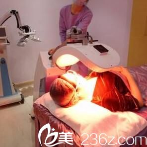 祛痘治療過程中