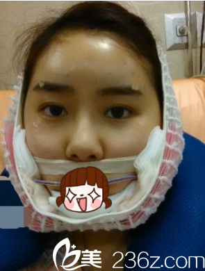 做完輪廓的天的樣子