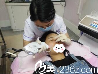 美萊注射進行中 美萊注射進行中