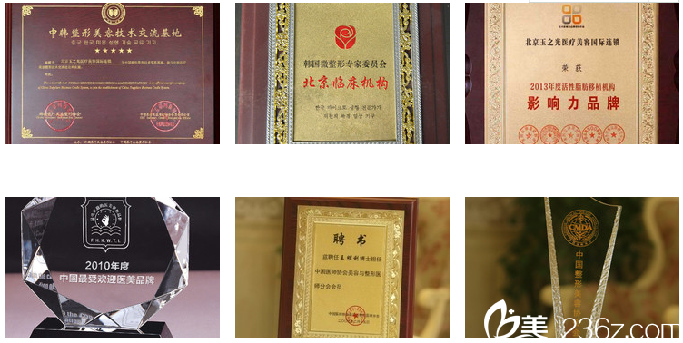 北京潤美玉之光部分榮譽 北京潤美玉之光部分榮譽