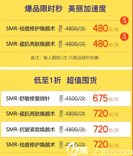 一針解決皮膚問題，微針480元，套餐價低至2折