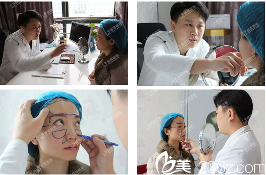 深圳麗港麗格謝俊院長面部脂肪填充術(shù)前面診設(shè)計圖