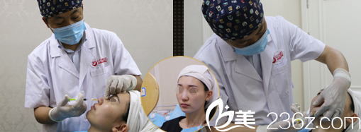 邵宏醫(yī)生隆鼻過程中