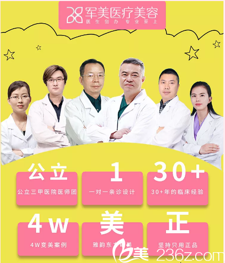 廣州軍美整形醫(yī)院2018年終優(yōu)惠整形價格表 王世虎隆鼻5800元,隆胸8800元