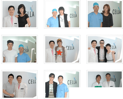 金隆秀院長(zhǎng)與明星合影 金隆秀院長(zhǎng)與明星合影