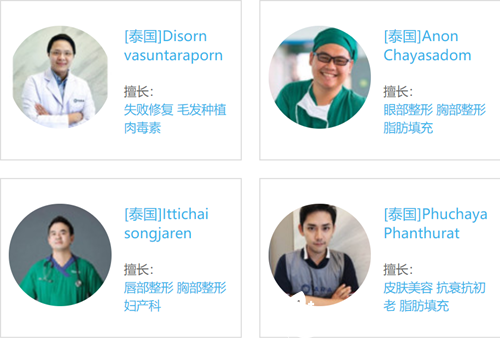 泰國TARA CLINIC整形醫(yī)院醫(yī)生團隊
