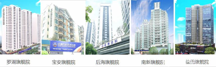 深圳諾德齒科各個(gè)分院外景