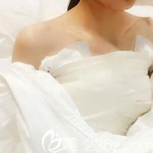 武漢涵美袁羽假體隆胸術(shù)后第3天效果