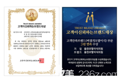 韓國永長（Woomchan）毛發(fā)移植醫(yī)院榮譽