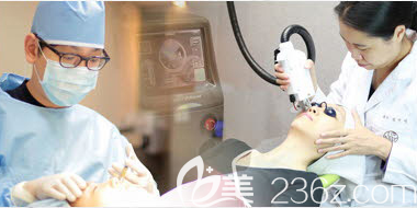 韓國santa洪整形外科面部年輕化治療中