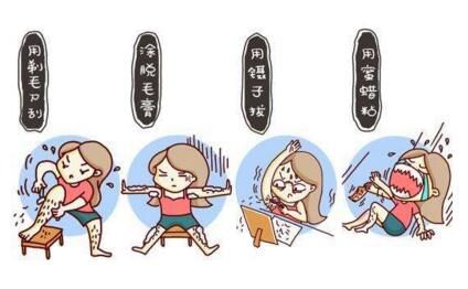 傳統(tǒng)的幾種脫毛方式結束