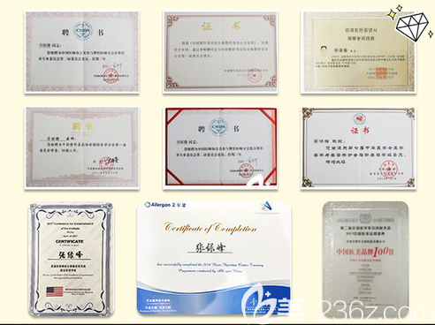 北京壹加壹部分榮譽(yù)證書