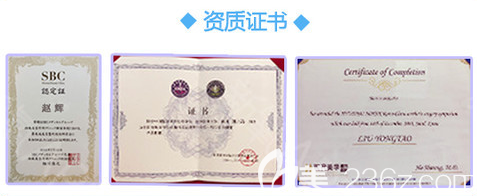 廣州星團(tuán)醫(yī)美趙輝醫(yī)生資質(zhì)證書(shū)