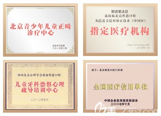 口腔部分榮譽(yù)證書 口腔部分榮譽(yù)證書