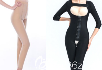 腿部吸脂后的塑身衣