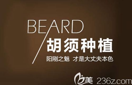 胡須種植讓男人更有男人味