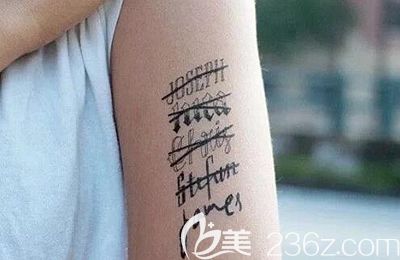 紋身并不是個性的代表