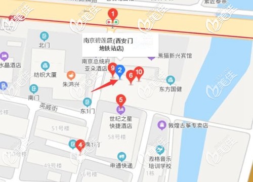 南京碧蓮盛植發(fā)地址