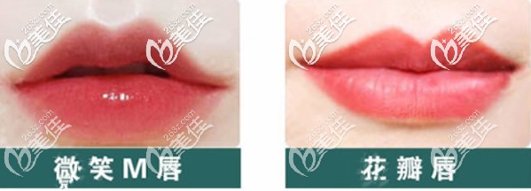 微笑M唇和花瓣唇的區(qū)別圖片 微笑M唇和花瓣唇的區(qū)別圖片