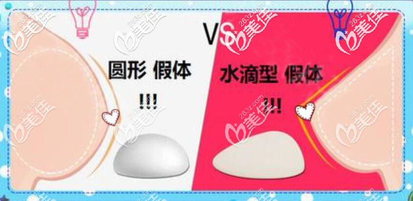 圓形和水滴形胸假體區(qū)別