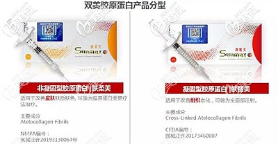 雙美膠原蛋白有膚麗美和膚柔美兩個型號