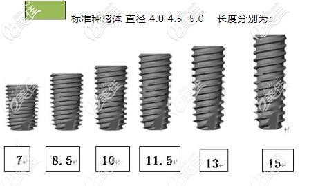 奧齒泰種植體TSⅢ標準型