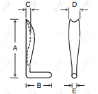 新月鼻小柱系列