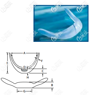 菲思挺硅膠下巴假體Terino Square Chin - Style I系列的所有型號(hào)的圖片
