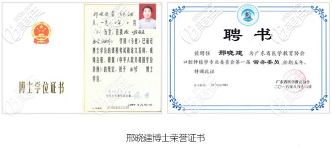 邢曉建醫(yī)生的學(xué)歷證書及聘書 邢曉建醫(yī)生的學(xué)歷證書及聘書