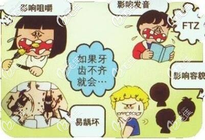 兒童牙齒不齊的危害 兒童牙齒不齊的危害