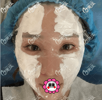 在美萊做四代熱瑪吉面部敷麻當天