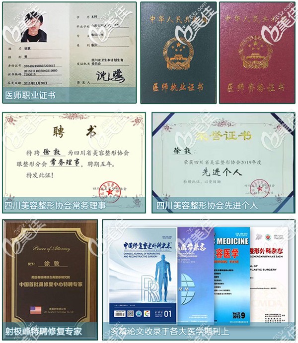 徐敦醫(yī)生專業(yè)學(xué)術(shù)成就 徐敦醫(yī)生專業(yè)學(xué)術(shù)成就