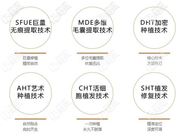 保定熙朵植發(fā)6大核心技術(shù)