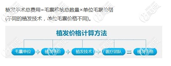 植發(fā)手術(shù)價(jià)格計(jì)算方式