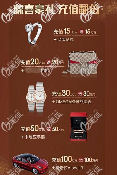 7月整形充值優(yōu)惠