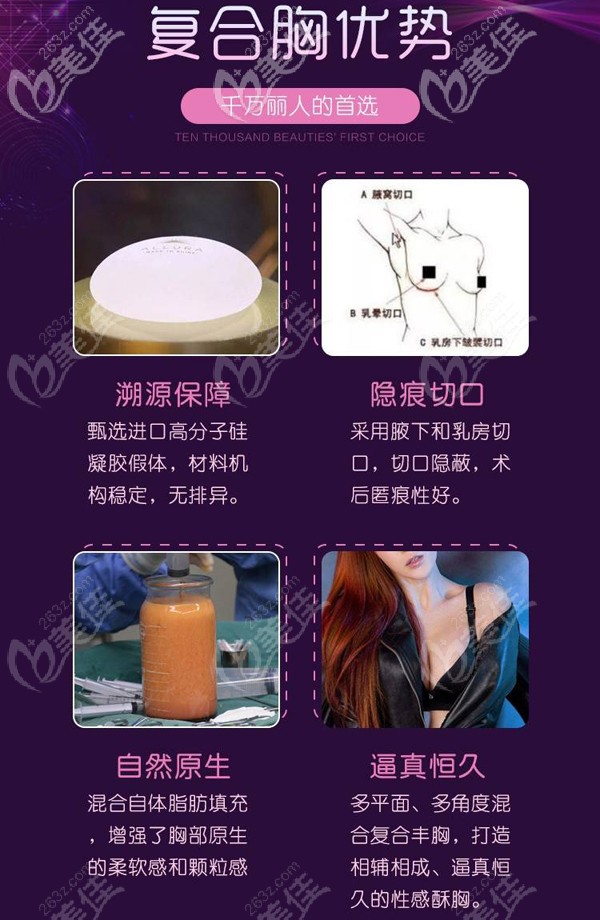 成都恒博天姿雙C脂雕復(fù)合胸優(yōu)勢