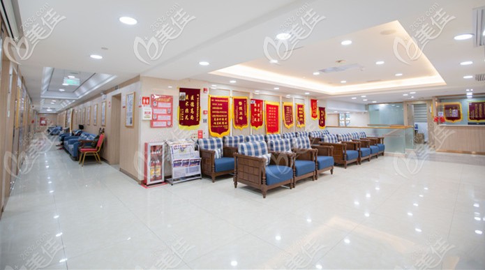 走廊上掛滿了顧客自發(fā)送來的錦旗