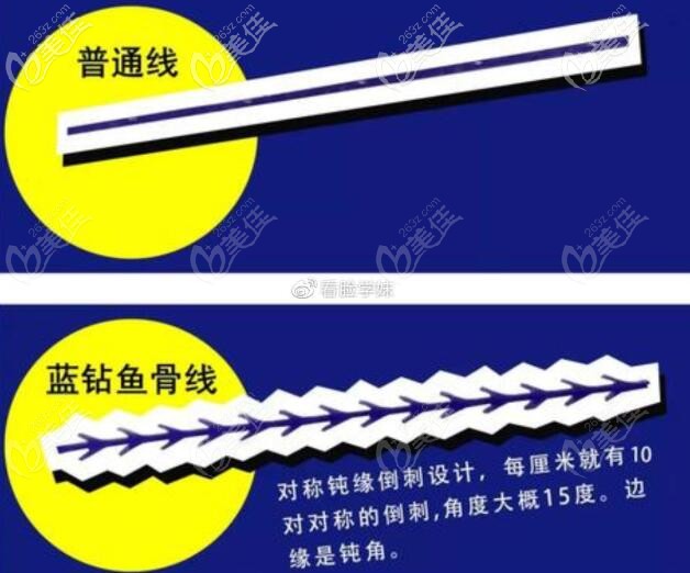 美國強生藍(lán)鉆魚骨線型號