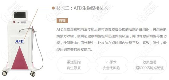 成都恒博AFD生物焊接祛妊娠紋
